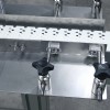 flat top chain conveyor with stianless steel side rails