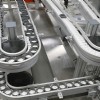 VersaFlex flat top chain conveyor accumulating product